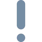 Exclamation S SVG Icon